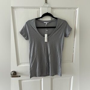 JAMES PERSE James Perse Deep V-Neck Tees Size 0 MSRP: $95